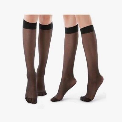 Womens knee high Dress tights 10 pack